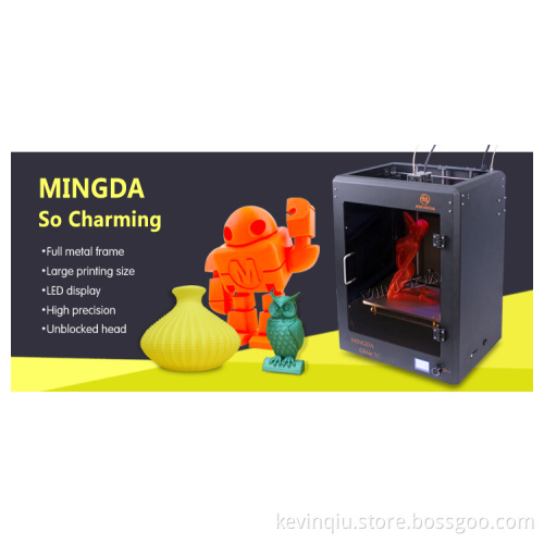 MINGDA high quality 3d printer,Glitar6C 3d printer,desktop digital 3d printer